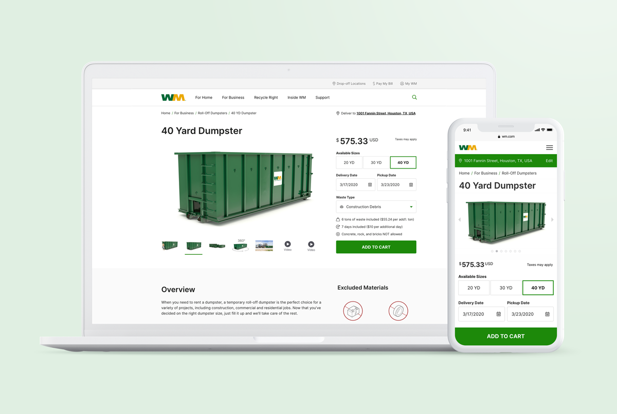 WM Product Page